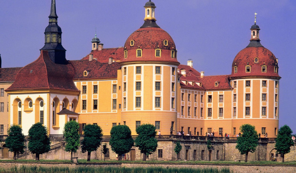 Замок Moritzburg