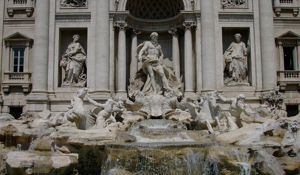 Фонтаны Fontana di Trevi