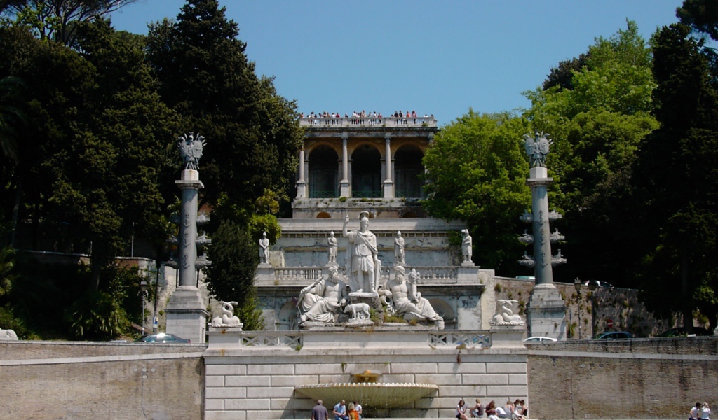 Terrazza del Pinicio - Скульптуры Италии