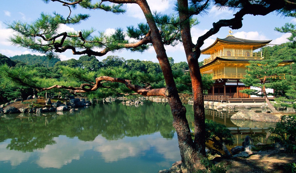 Храм Kinkaku-ji, Киото