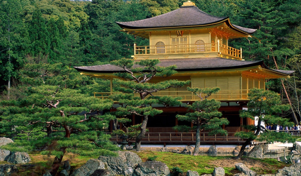 Храм Kinkakuji, Киото