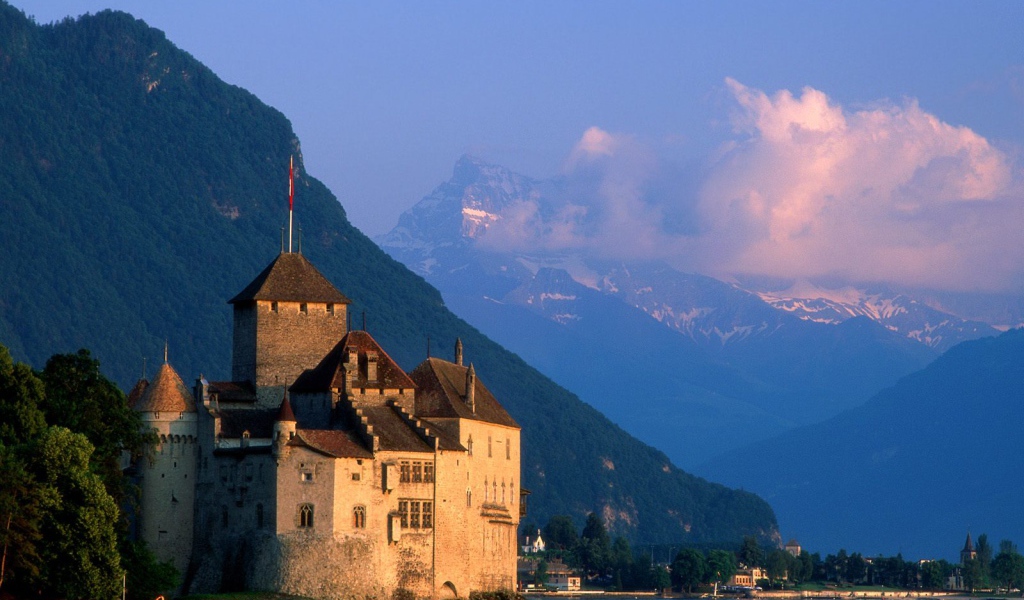 Замок de Chillon, Монтре