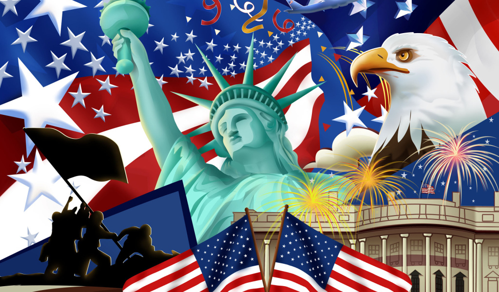 Американский флаг США