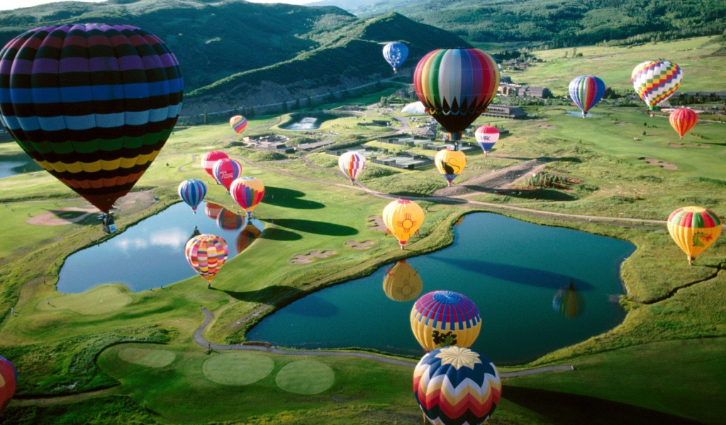 Фестиваль воздушного шара США