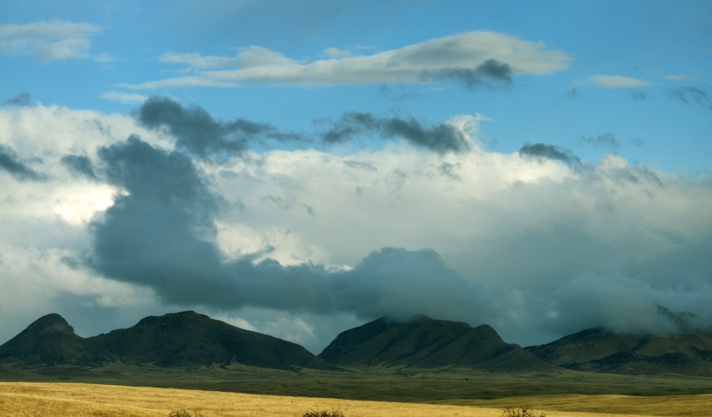 Прояснение Штормовых Облаков / Coronado Национальный Лес / Аризона / США