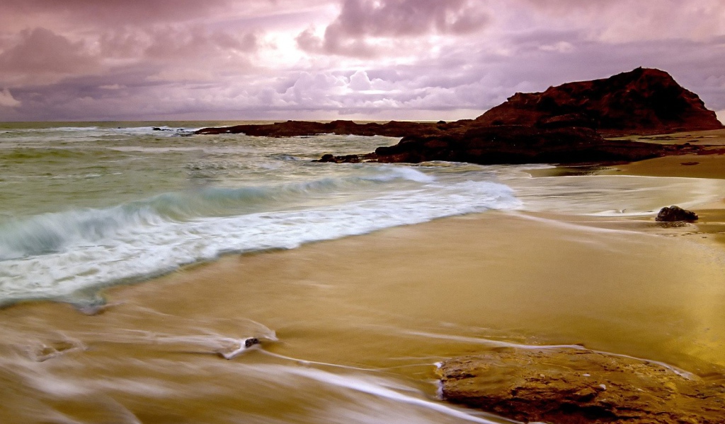 Закат на Лагуне / Берег Лагуны / Калифорния / США