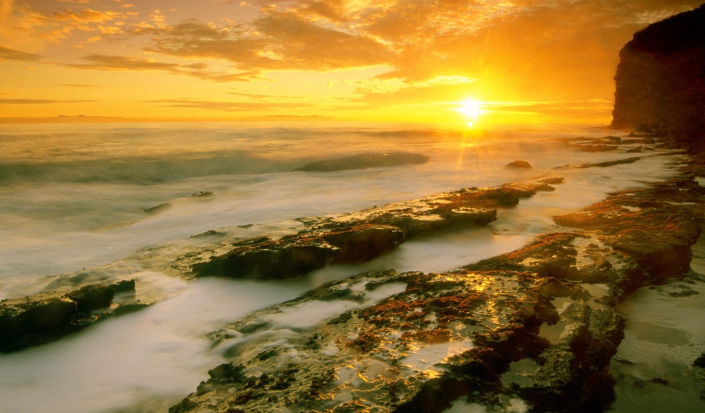 Красивый вид на море  / Сан Педро / Калифорния / США