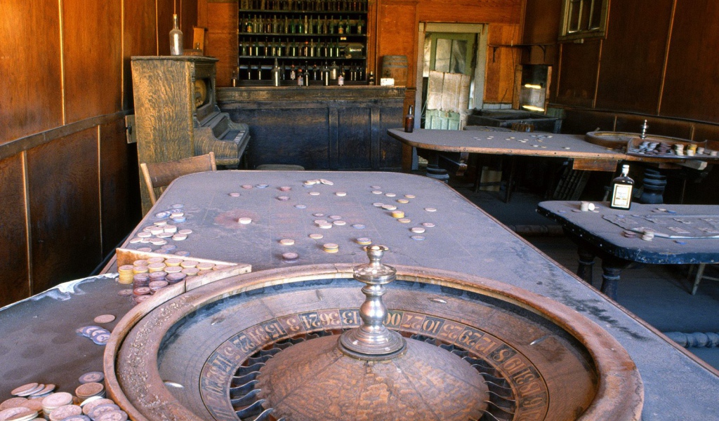 Интерьер Салона / Заброшенный город Bodie / Калифорния / США