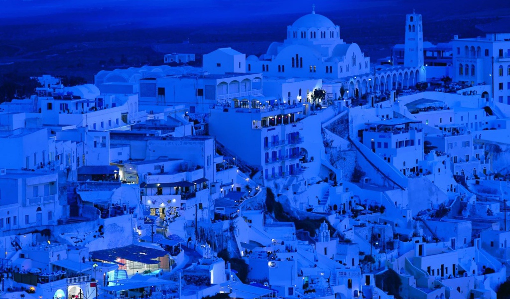 Голубой город