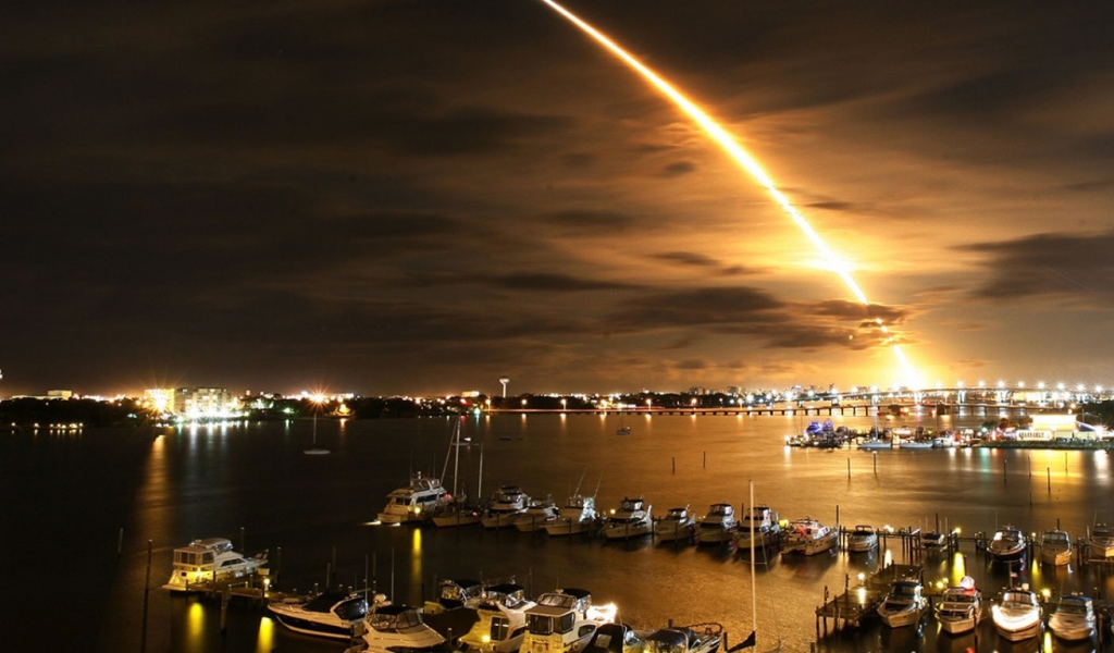 Запуск ракеты