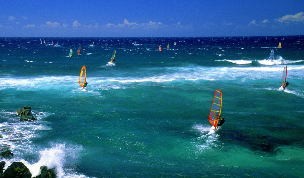 Windsurfers Мауи