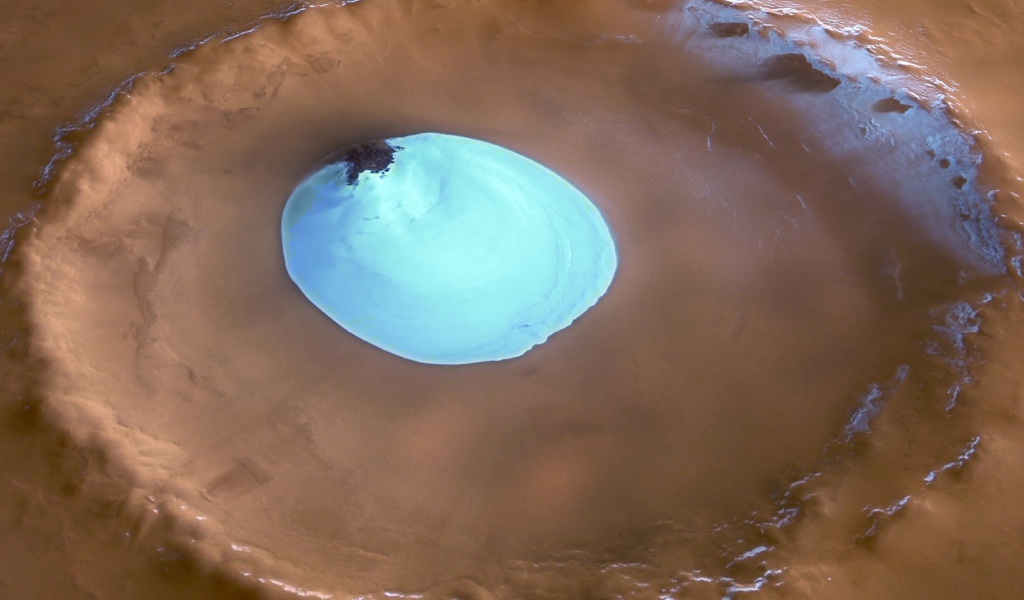 Лед на Марсе