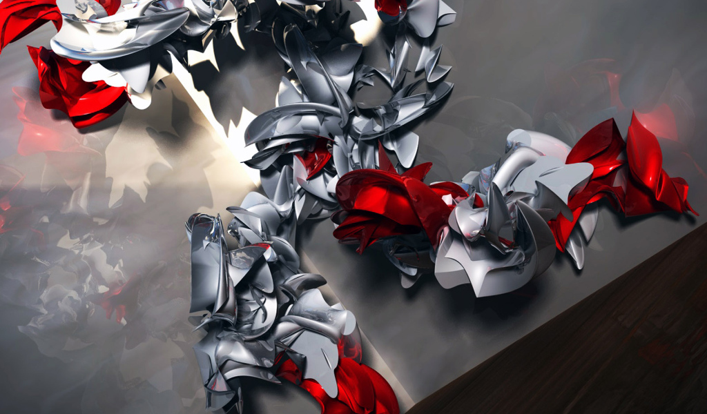 Металлические лепестки