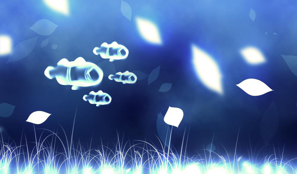 Неоновые рыбки