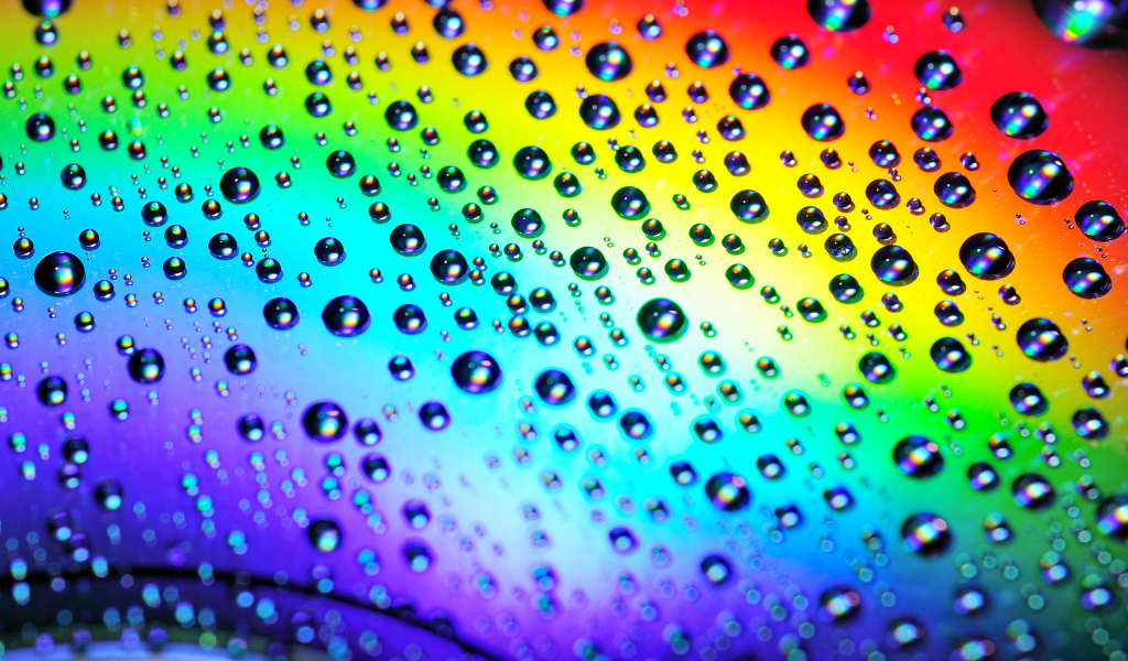 Радужные капли