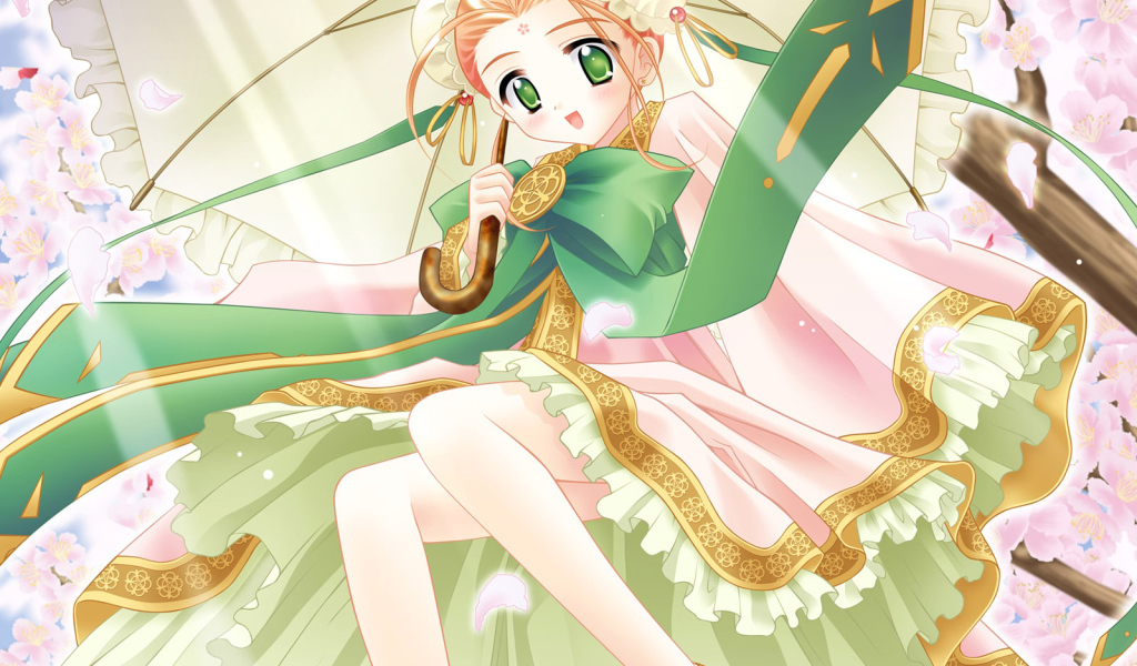 Девочка в розовом платье