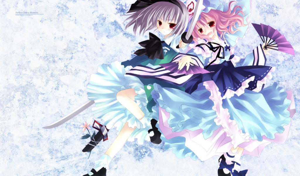 Аниме танец с мечами