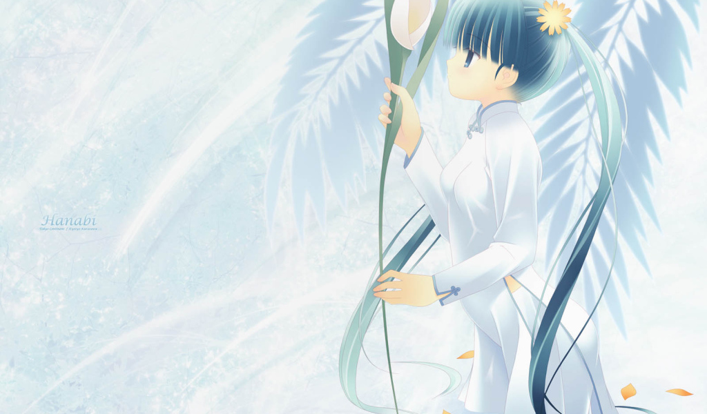 Аниме Девушка Ханаби