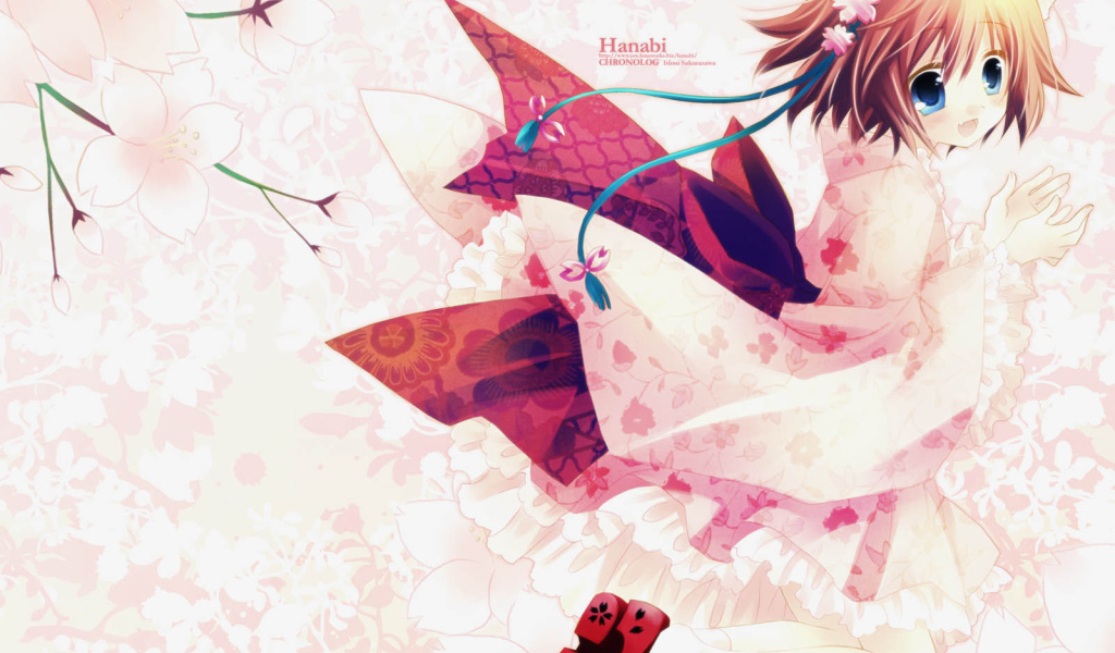 Аниме Девочка с ленточкой