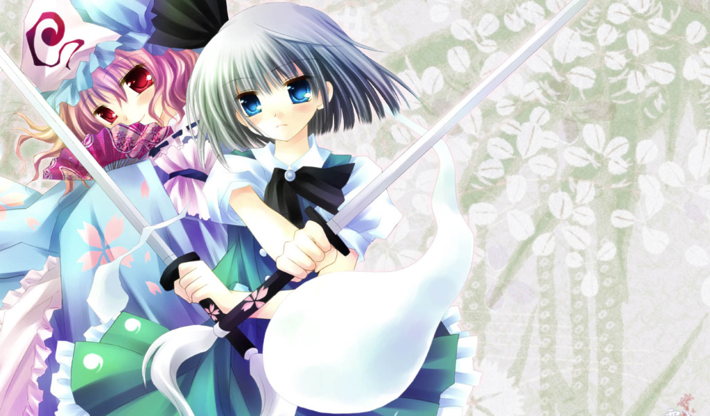 Аниме Девочка с мечами