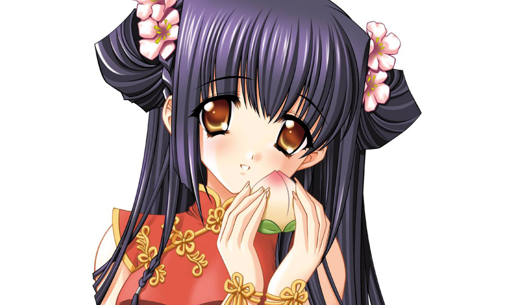 Девочка с цветочком