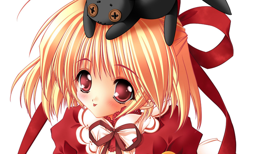 Девочка с зайчиком