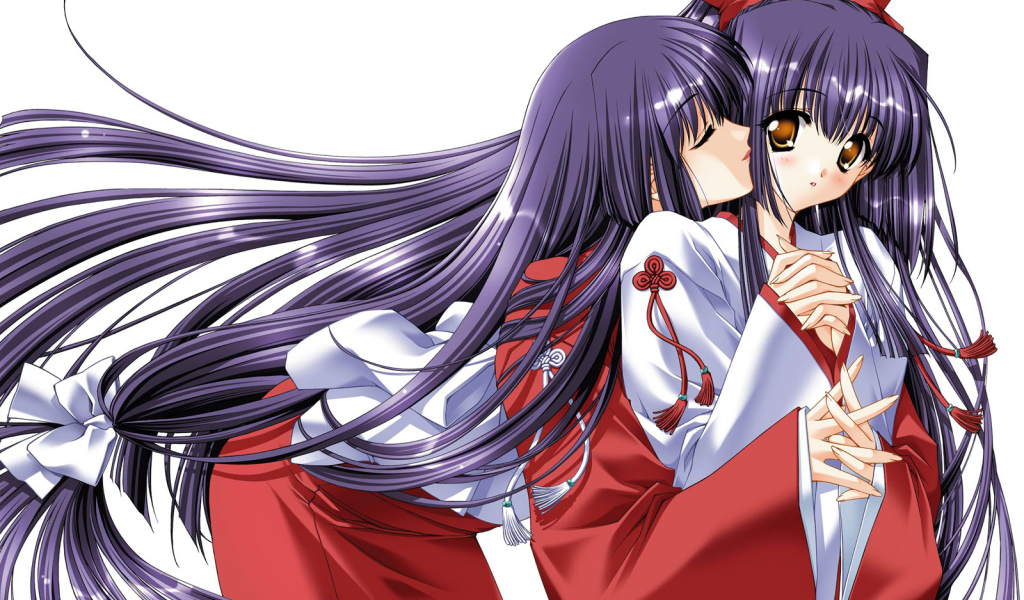 Поцелуй близняшки