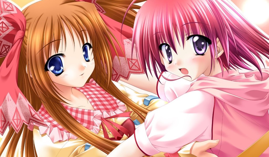 Розовые девочки