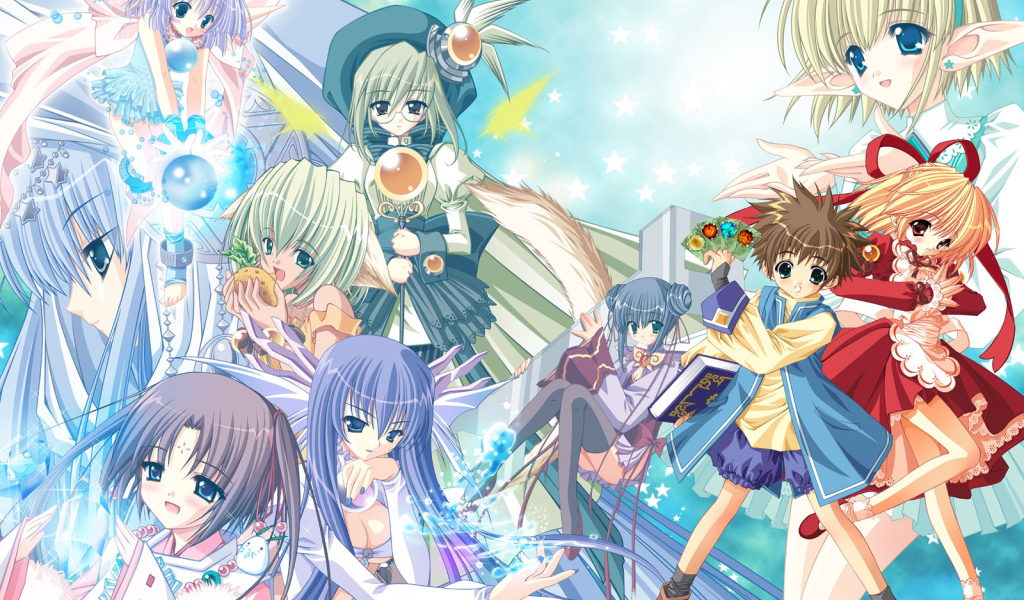 Анимешные девченки