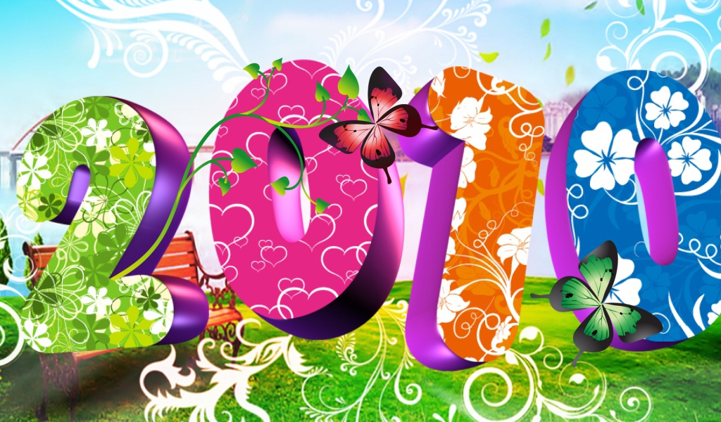 Яркий Новый Год 2010