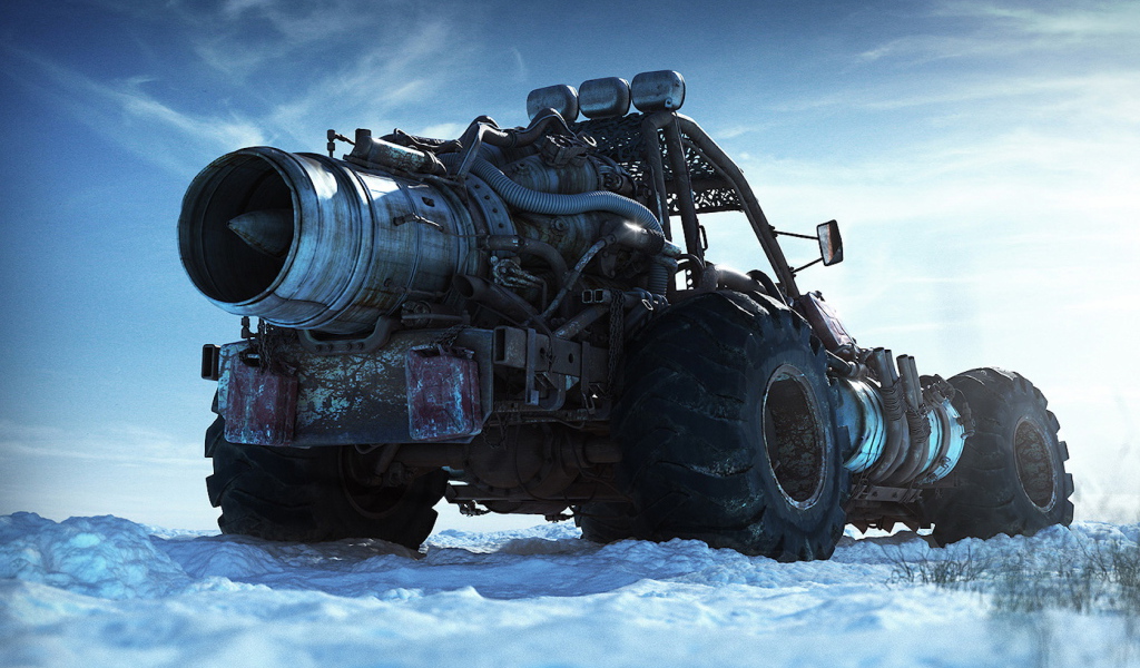 Постапокалиптический автомобиль