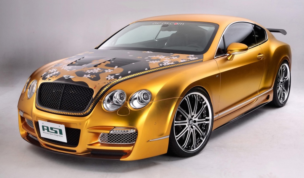 Золотой Bentley