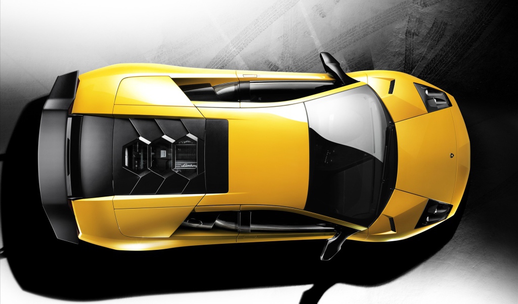 Феррари вид сверху