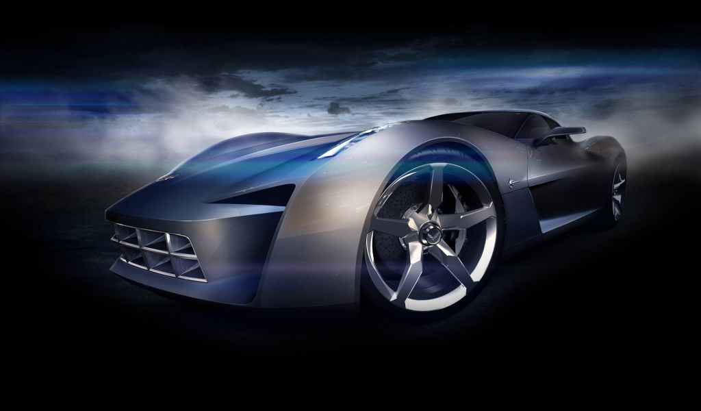 Красивый спорткар