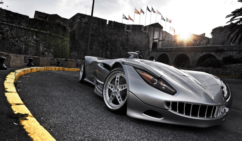 Современный супер автомобиль