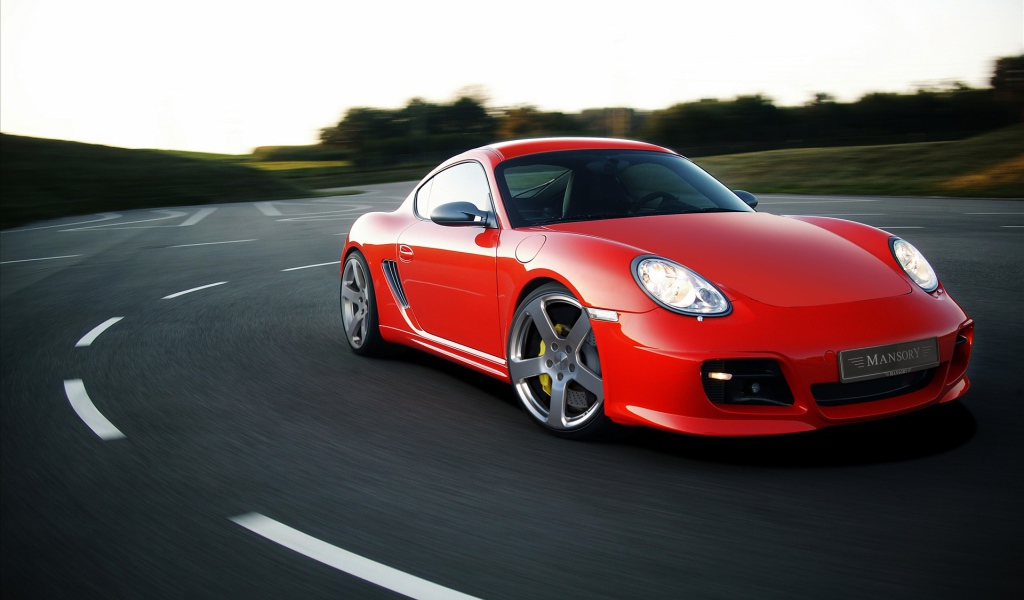 Красный Mansory