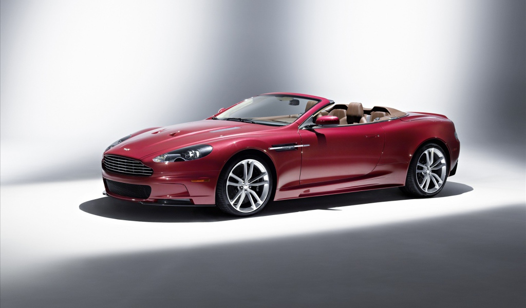 Красный кабриолет