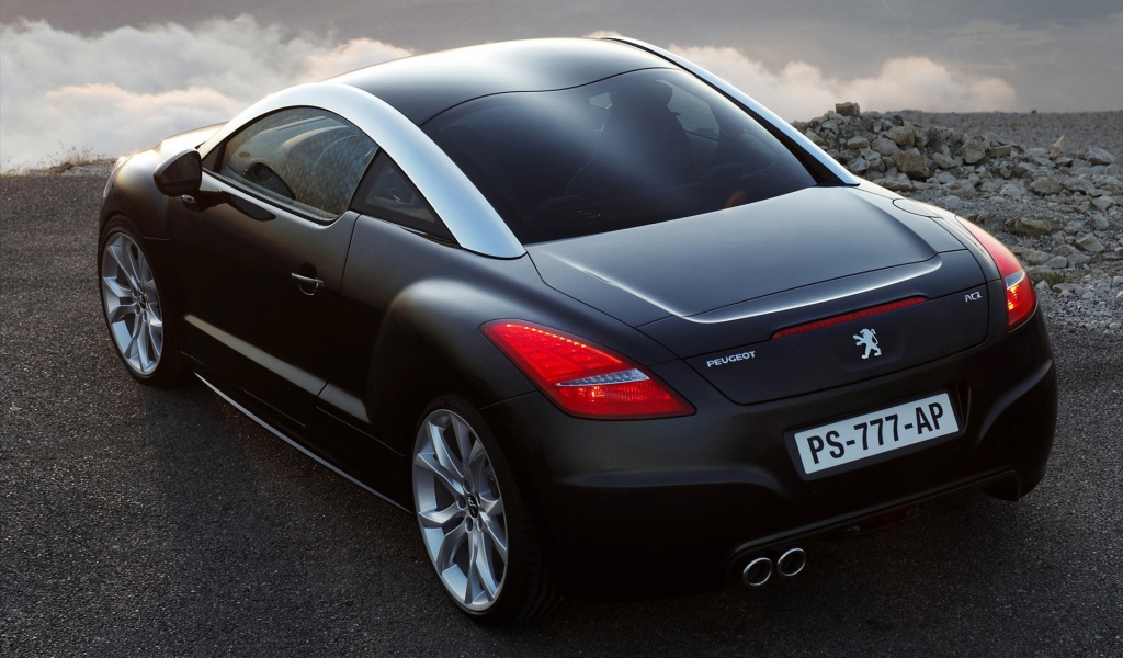 Черный Peugeot