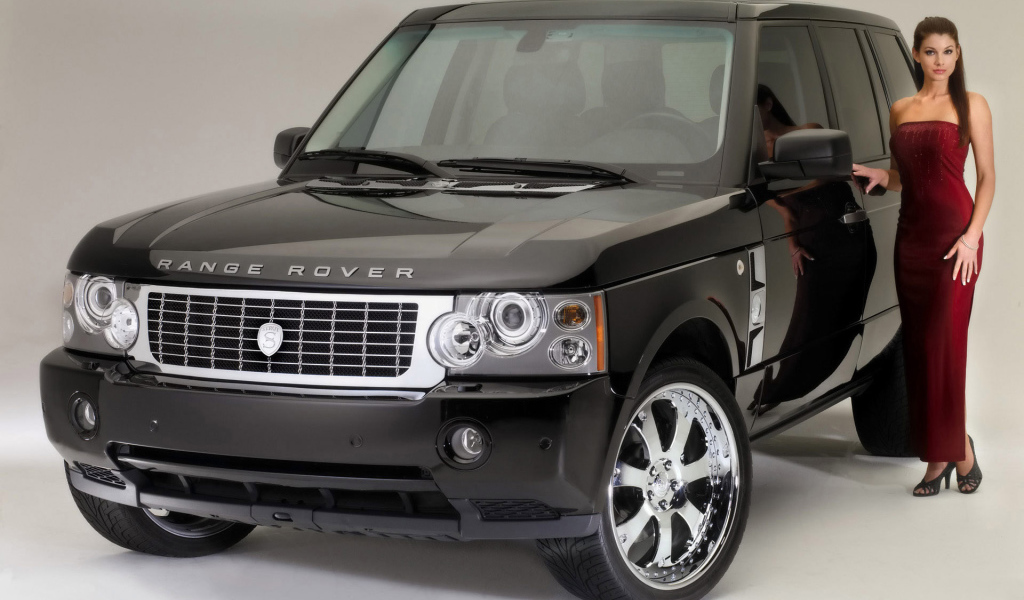 Черный внедорожник