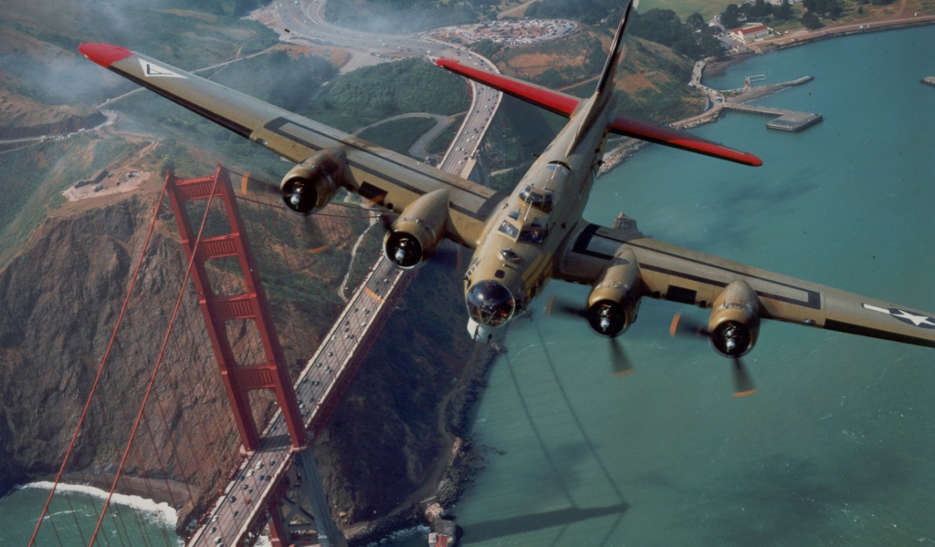 Полет над Золотыми Воротами