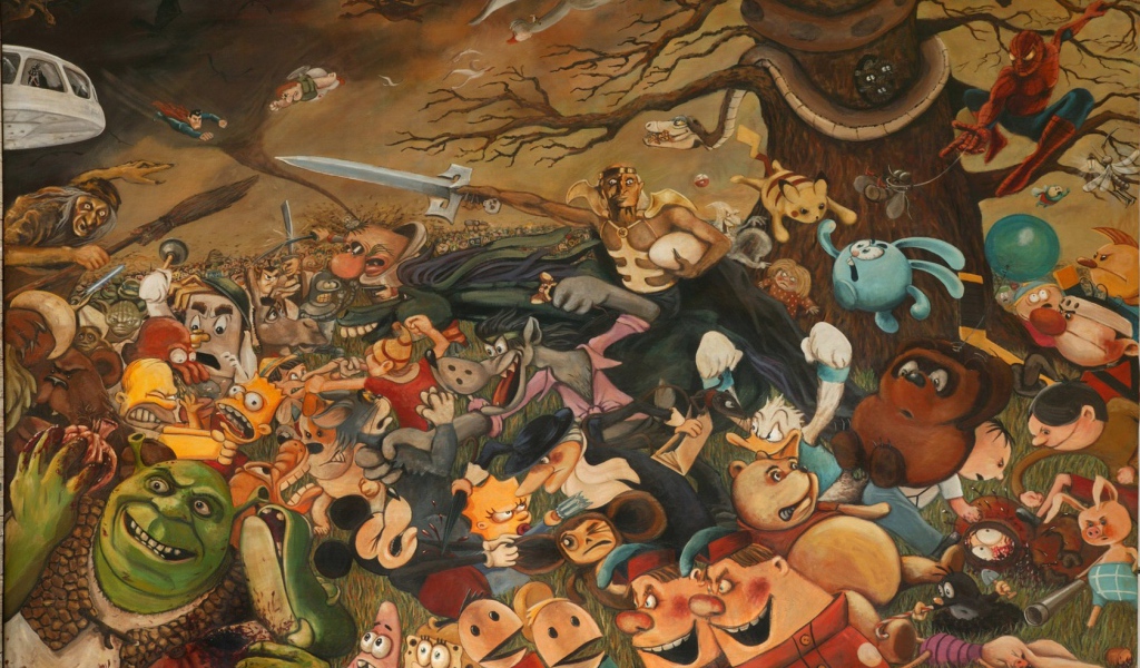 Герои мультфильмов