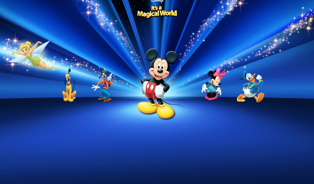 Disney Синяя тема