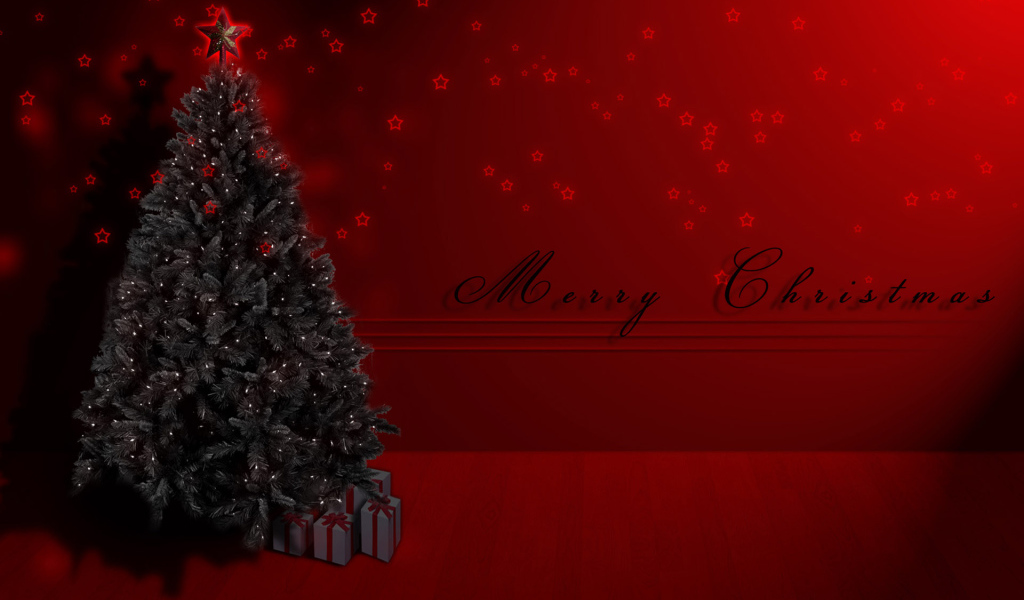 Красивая Рождественская елка