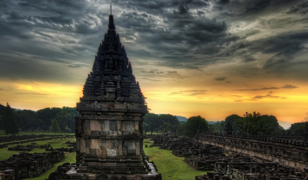 Руины старого города