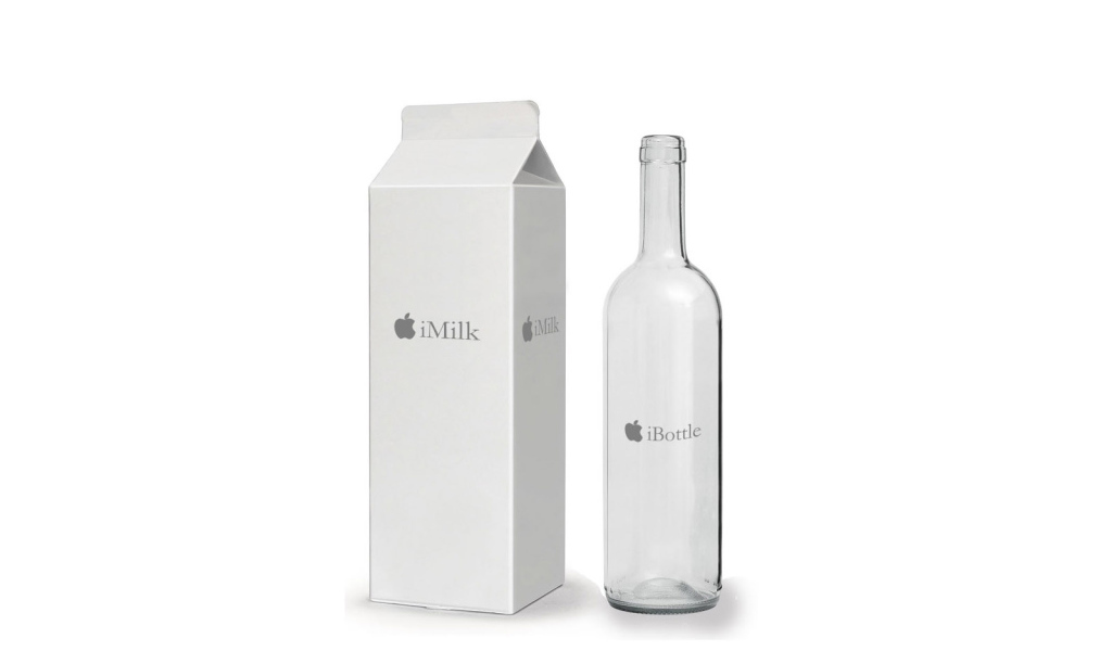 Apple iMilk и iBottle