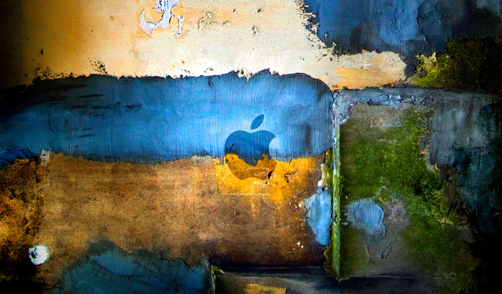 Креативный логотип Apple