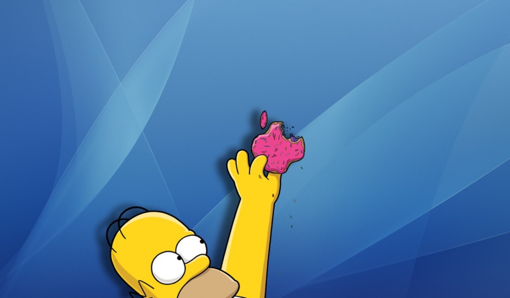 Симпсон и яблоко