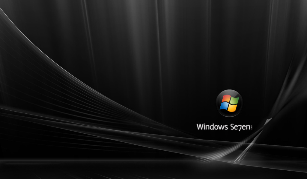Microsoft Windows 7 black lines