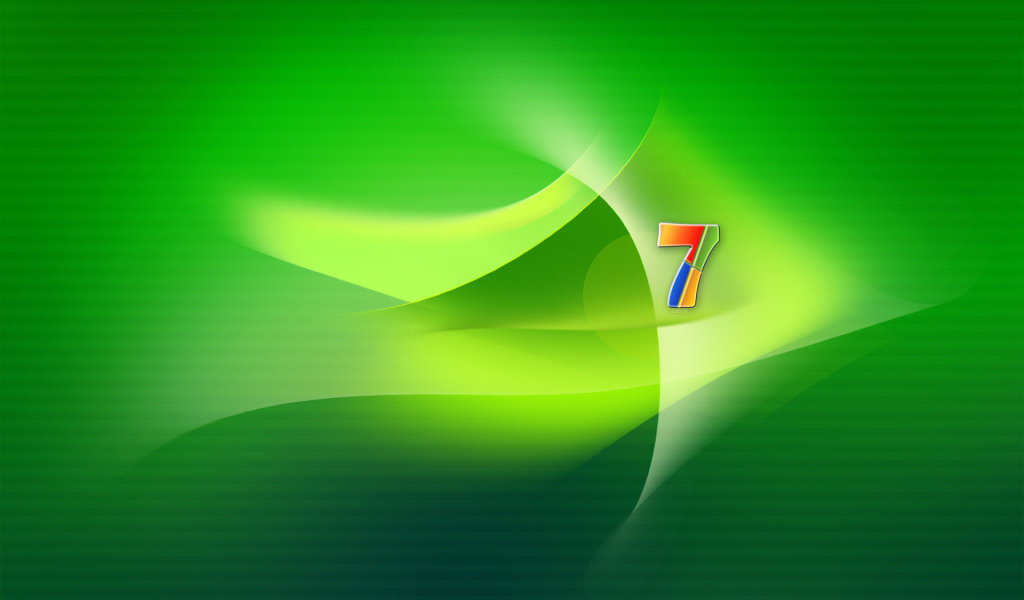 Windows 7 зелень