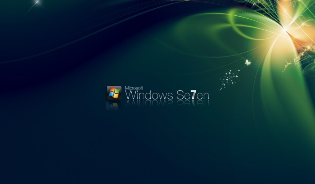 Windows 7 / бабочка